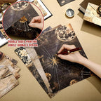 TaoBary 160 Pcs Stationery Paper Set 50 Double Sided Stationery Papers - Image 4