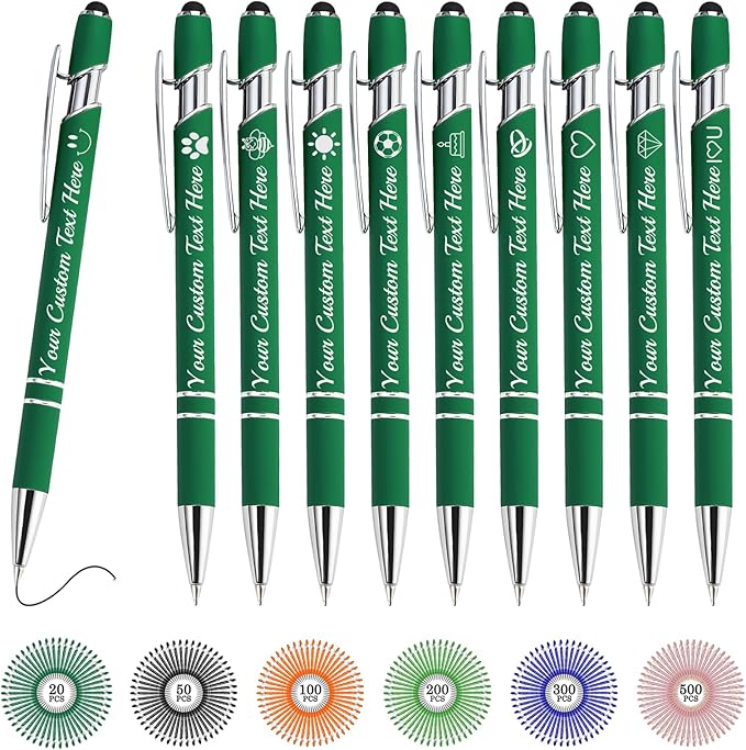 Custom Pens Bulk Personalized Ballpoint Pen by XJone