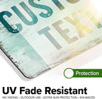 Custom Sign, Custom Street Sign, 11 Font Colors, 13 Font Styles, 4 Hole Options - Image 5