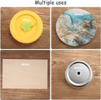 Outus 100 Sheets White Carbon Graphite Transfer Paper 11.7 x 8.3 Inch Tracing - Image 5