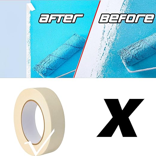MCOTOP Wide Masking Tape, 330FT Total, Strong Adhesive, - Image 6