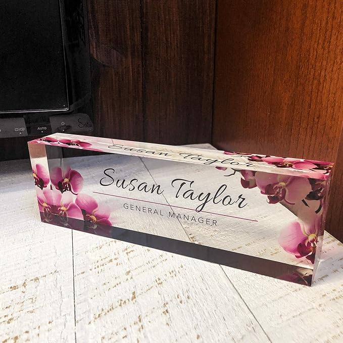 Artblox Custom Desk Name Plate - Image 2