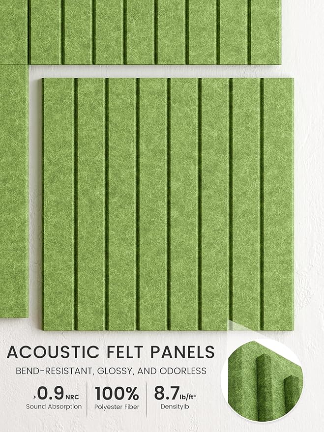 Bumusty Large Cork Board Alternative-36 x24 Felt Bulletin Board Tiles, - Image 3