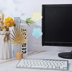 Zonon 4 Pieces Computer Monitor Notes Screen Monitor Memo Board Sticky Note - Image 6