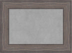 Amanti Art Grey Framed Magnetic Board 17x23 Small Vision Board