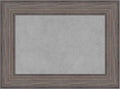 Amanti Art Grey Framed Magnetic Board 17x23 Small Vision Board by AmantiArt