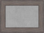 Amanti Art Grey Framed Magnetic Board 17x23 Small Vision Board by AmantiArt