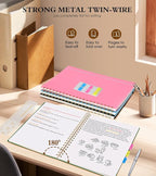 Blank Spiral Notebook Journal 8.5” x 11”, A4 Large Sketch Book - Image 6