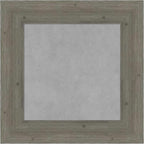 Amanti Art Grey Framed Magnetic Board 23x23 Small Vision Board by AmantiArt
