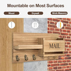 Lwenki Mail Organizer for Wall Mount – Key Holder - Image 7