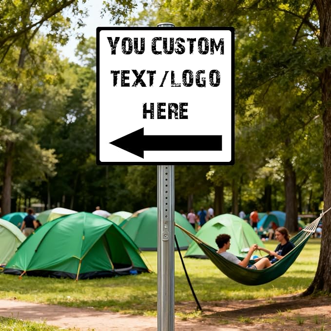 Custom Square Outdoor Signs - Image 5