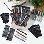 Geyoga 50 Sets Team Appreciation Gifts Bulk Ballpoint Pens with Teamwork Cards for Employee Coworker Staff Group Members Volunteer Office Supplies