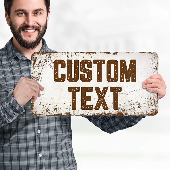 Custom Sign, Custom Street Sign, 11 Font Colors, 13 Font Styles, 4 Hole Options - Image 2
