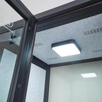 GEARONIC Solo Office Sound Booth Pod Audio Privacy, Mobile Roller - Image 6