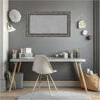 Amanti Art Black Framed Magnetic Board 16x28 Small Vision Board - Image 7