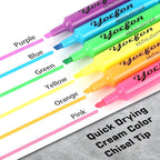 Yocfon Highlighters 90 Pack, Chisel Tip, Tank Style Highlighters Assorted - Image 3