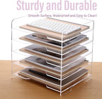 SANRUI Acrylic Paper Organizer Letter Tray - Image 6