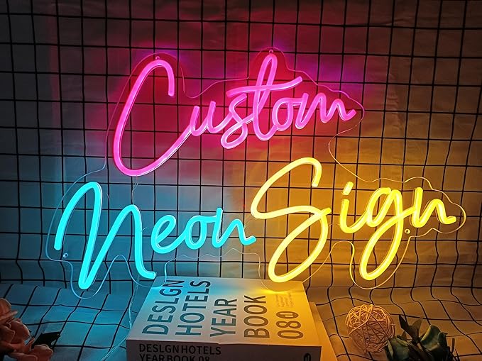 Custom Neon Sign, Gifts for girl, Wedding Party, Salon.led sign &Company Logo by XYDECDRLUX