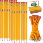 IKAYAS 200 Pack Yellow Sharpened Pencils by IKAYAS