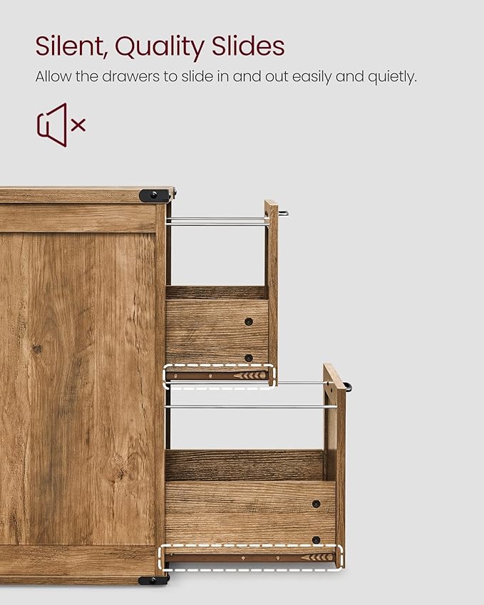 VASAGLE File Cabinet, Filing Cabinet - Image 9