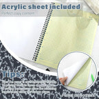 Affrolling 1 Pack Carbonless Lab Notebook Carbon Copy 8.5'' x 11'' 25 Sets of - Image 5