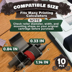 Calculator Ink Roller Black/Red Pack of 10 - Image 2