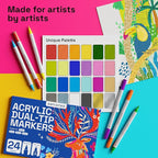 ARTISTRO 12 Acrylic Paint Markers - Image 5