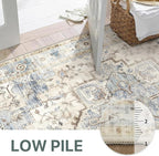 GENIMO 2x5 Runner Rugs for Hallway, Machine Washable Non Slip Vintage Rugs - Image 5