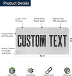 Custom Sign, Custom Street Sign, 11 Font Colors, 13 Font Styles, 4 Hole Options - Image 6