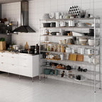 Regal Altair 14" Deep x 72" Wide x 74" Height Wire Shelving Kit | 8-Tier | NSF - Image 2