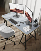 YSAGi Leather Desk Protector, Office Mat, Large Mouse Mat, Non-Slip PU Leather - Image 2