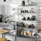 Regal Altair 21" Deep x 42" Wide x 86" Height Wire Shelving Kit | 5-Tier | NSF - Image 7
