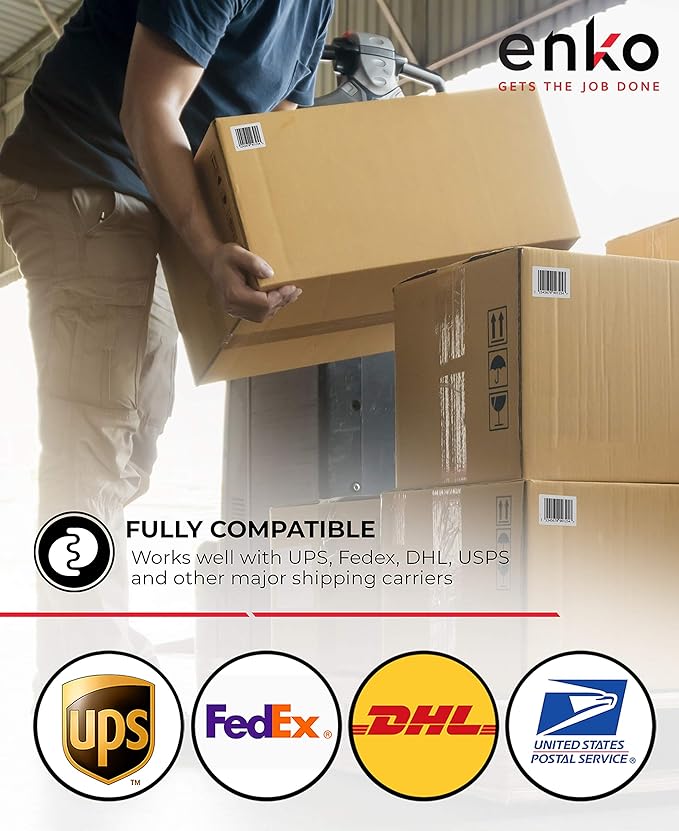 enKo 4 x 6 Direct Thermal Address & Shipping Labels - Image 5