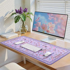 iCasso Purple Large Mouse Pad, Desk Matt - Image 7