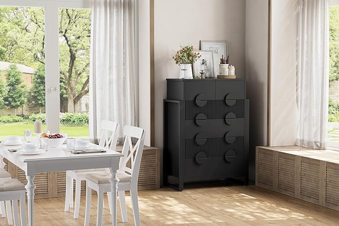 LGHM Fluted Dresser for Bedroom - Image 8