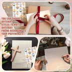 TaoBary 160 Pcs Stationery Paper Set 50 Double Sided Stationery Papers - Image 7