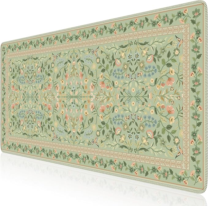 iCasso Desk Mat for Keyboard and Mouse, Large Mouse Pad, Desk Pad Mat, by iCasso
