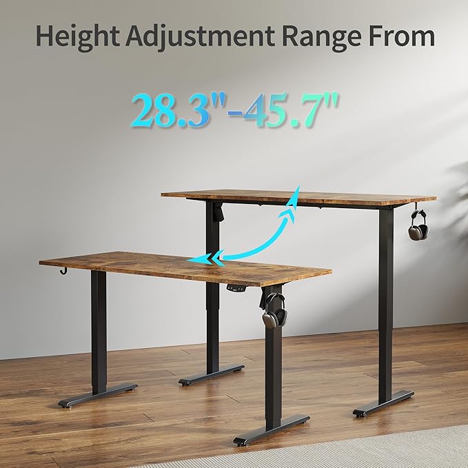 Agilestic Electric Standing Desk 40 x 24 Inches, Height Adjustable Desk - Image 8
