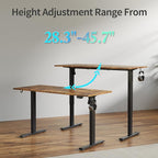 Agilestic Electric Standing Desk, 48 x 24 Inches Height Adjustable Desk - Image 6