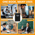 Iconikal Address Telephone Book, Spiral-Bound, 384 Contacts, Organizer - Image 6