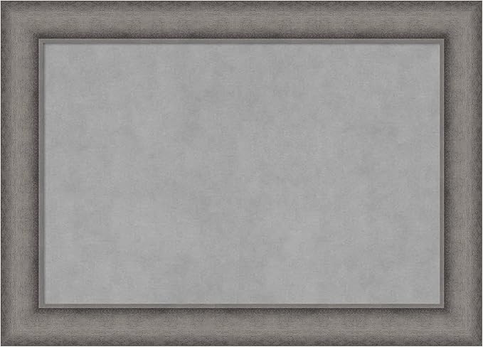 Amanti Art Grey Framed Magnetic Board 20x28 Medium Vision Board by AmantiArt