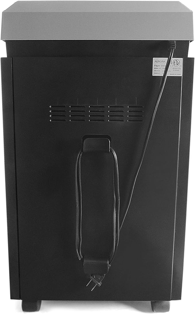Aurora AU1580MA Professional Grade High Security 15-Sheet Micro-Cut Paper/CD - Image 8