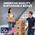 Bankers Box Small Classic Moving Box 10 Pack, Reinforced Handles, Tape-Free - Image 6