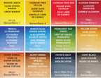 winsor & newton professional watercolor paint set, field, side view
