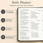 Mantra Planner 2026 Planner, Daily Journal & Gratitude Journal All-In-One - Image 4