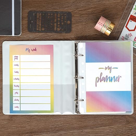 Samsill Economy 1 Inch Mini 3 Ring Binder, Made in The USA, Round Ring Binder - Image 7
