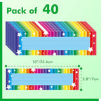 40PCS Desk Nameplates, Desk Name Tags - Image 2