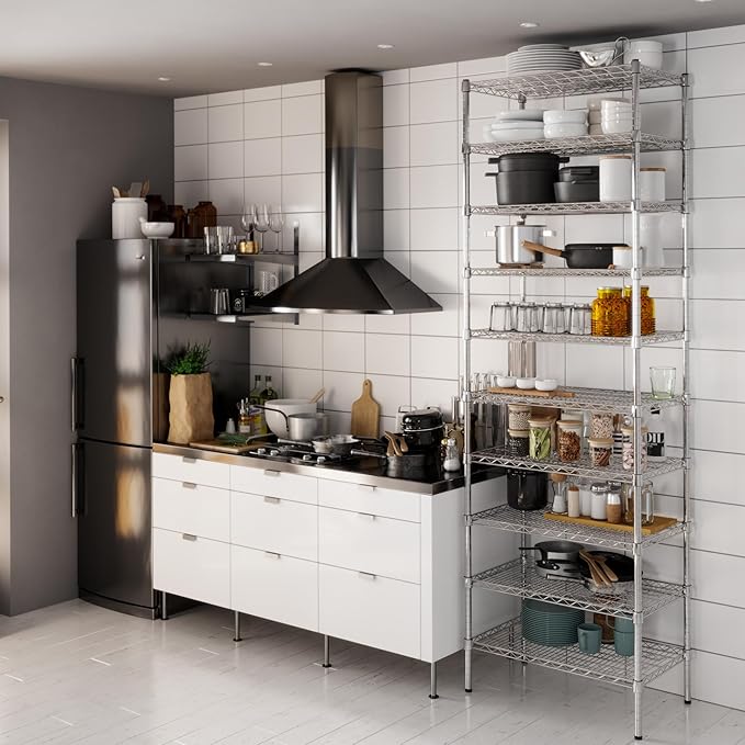 Regal Altair 18" Deep x 30" Wide x 96" Height Wire Shelving Kit | 10-Tier | NSF - Image 2