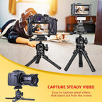 Zeadio Heavy Duty Metal Tripod Kit - Image 4