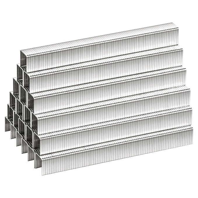 meite T-50 Heavy Duty Staples Marine, 1/2 Inch 304 Stainless Steel Staples by meite